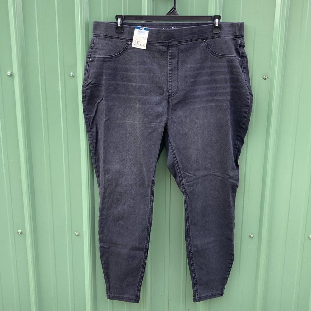 Women's Plus Size Pull On Jegging Denim Jeans Pants Size 2X (20W-22W)